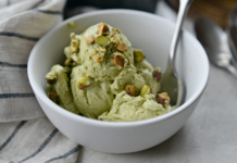 Vegan Pistachio Ice Cream