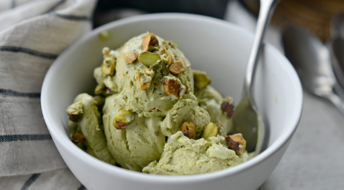 Vegan Pistachio Ice Cream